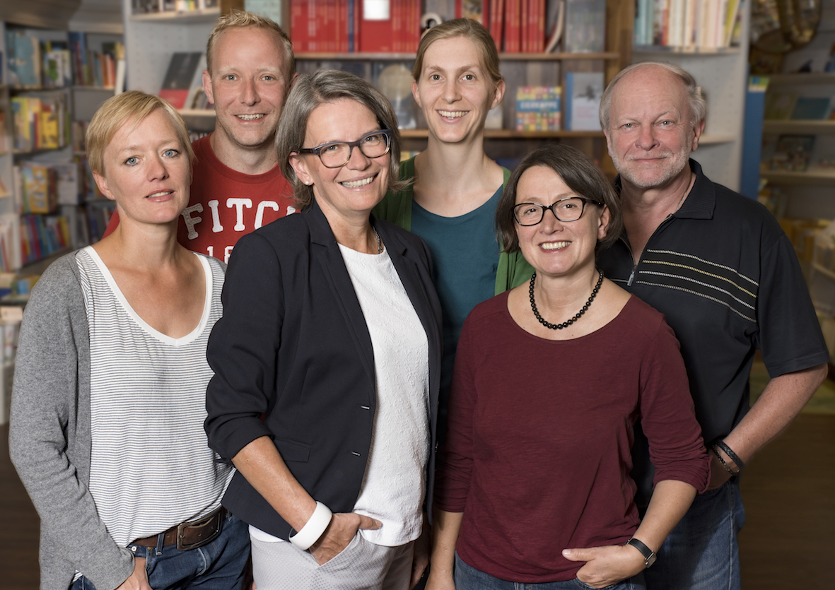 Die sechs Gesichter der Buchhandlung Christiansen in Hamburg