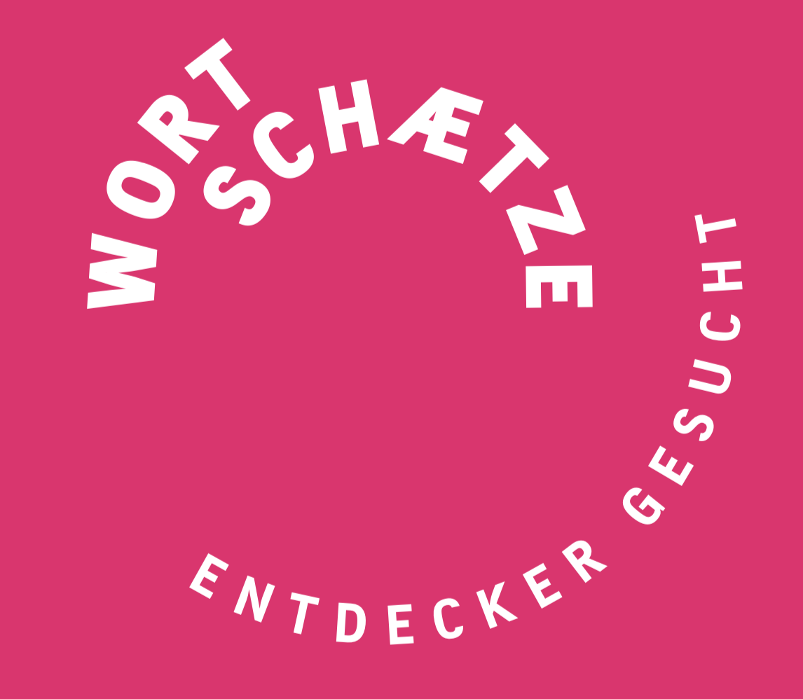 „WortSchätze – Entdecker gesucht“, das Motto der 12. Baden-Württembergischen Übersetzertage (Gestaltung: ronald buck design, Lahr)