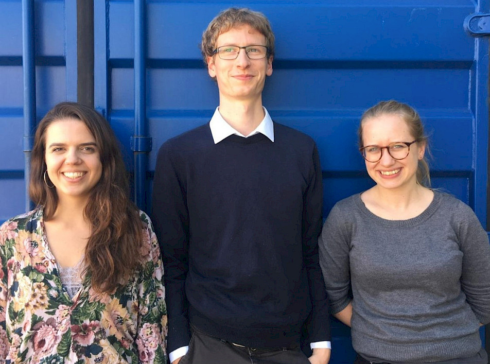 von links nach rechts. Julia Rosche, Felix Pütter, Freyja Melsted © Foto: privat